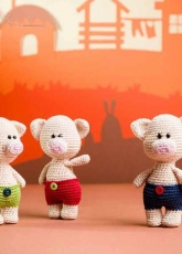 Tessa van Riet ernst - Three Little Pigglets - Chinese - Free