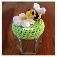 Suzanne Creatief - Mini Honey Jar Lid - Mini Honingpot deksel - Dutch - Free