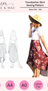 Ellie and Mac - Trendsetter Skirt - Sizes XXS-5XL