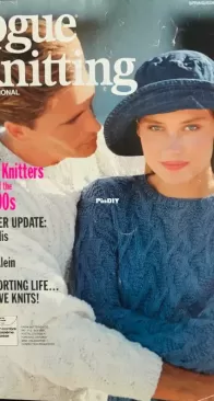 Vogue Knitting- Spring/Summer 1990-English