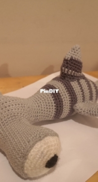 This was my first amigurumi Hammerhead Shark