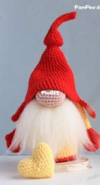 Pam Pino Design - Nazeli Mkrtchyan-Tadevosyan - Be My Valentine Gnome
