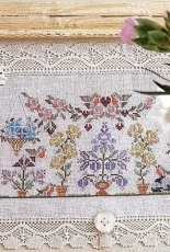Spring Scene by  Paola Gattiblu from Burda Special Cross Stitch 2017 PCS