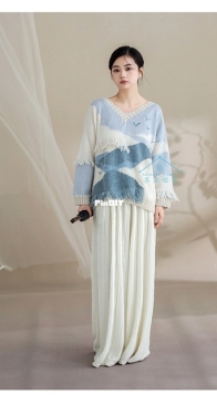 Misty Mountains Melody Sweater by Susans Family - Free