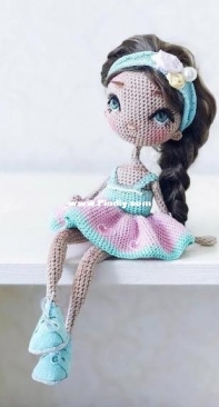 Ekaterina Gushchina - Екатерина Гущина - Skeleton doll -  каркасной кукле - Russian