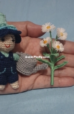 Garden Sprite and His Flower
