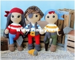 Left Handed Crocheter - Jennifer Adams - Pirates