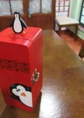 Wooden tea box -