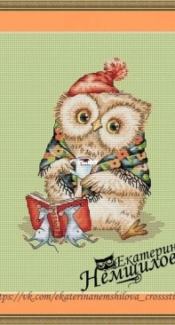 Wise Owl by Ekaterina Nemshilova XSD