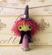 Gingermelon- Halloween Witch ornament