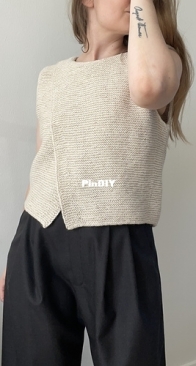 umma top by aegyoknit, by Karoline Skovgaard Bentsen- English