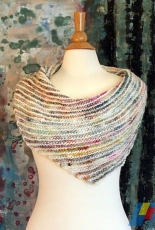 Handspun Boomerang Shawl by Natasha Sills-English-Free