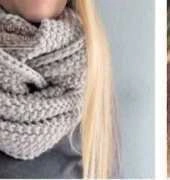 GAP-tastic Cowl by Jen Geigley-Eng.,French -Free