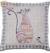 Atelier des ABCDaires KM502 - Le Chat Brodé