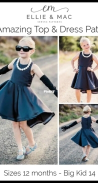 Ellie and Mac - Be Amazing Top and Dress - Sizes 12 Months - 14 Years