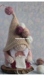 Pam Pino Design - Nazeli Mkrtchyan-Tadevosyan - Knotty Knitter Gnome
