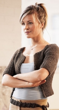 Cropped Cardigan by Amy ONeill Houck