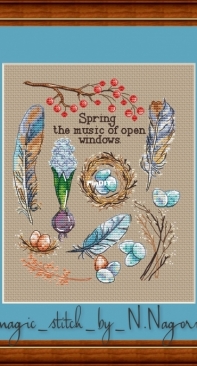 Magic Stitch - Spring Sampler by Nargornaya XSD