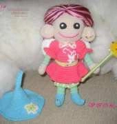 My first crochet toy - doll