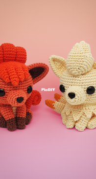 Vin Crafty - Erin Kim - Vulpix and Ninetales