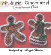 Maggies Crochet - Maggie Weldon - PA064 Mr and Mrs Gingerbread