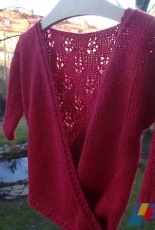 Tilias Kofta Cardigan by Anne B Hanssen-English,Svenska-Free