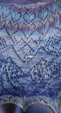 Pax Vobiscum Lace Shawl by Anna Victoria