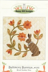 Bunny Hill Designs 1081 Baltimore Bunnies Block Nine