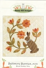 Bunny Hill Designs 1081 Baltimore Bunnies Block Nine