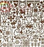 mariska point de croix sampler marquoir