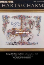 Dimensions - Charts & Charms 72308 Bejeweled Prancer XSD