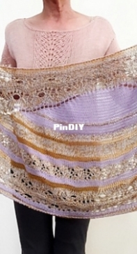 Glorious shawl by Petra Breakstone