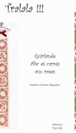 Tralala TRA 045 - Guirlande ABC et Carrés de Roses PCS