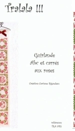 Tralala TRA 045 - Guirlande ABC et Carrés de Roses PCS