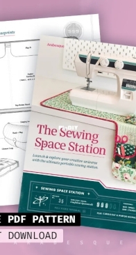 Arabesque Scissors - The Sewing Space Station - English