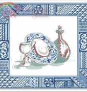 DMC XE0208-84 The blue dish