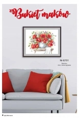 Coricamo  8750 - Bouquet with Poppies Bukiet makow