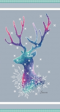 Savera - Snow Deer by Victoria Kuznetsova