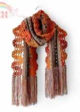 Yarnspirations - Globetrotter Shawl - Free