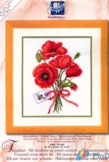 Vervaco 70.044 - Poppies bouquet
