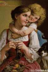 Golden Kite - GK 602 - Knitting Woman