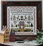 The Sampler Company #7 - Country House Sampler by Brenda Keyes
