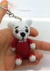 Lonemer creations - Mariana Wilson - Keyring Teddy Bear - Free