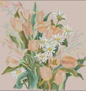 Ginger & Spice G&S 9501 Peachy Tulips
