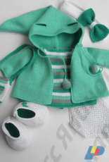Olga Yanina clothes for Crochet Bear in Russian