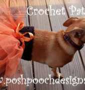 Posh Pooch Designs - Sara Sach - Doggie Tutu Crochet Pattern - Free