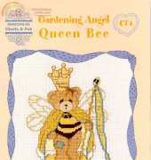 Gloria & Pat - Cherished Teddies CT4 - Gardening Angel Queen Bee PCS