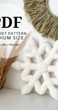 Alemaka - Medium Snowflake - English