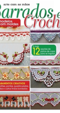 Arte com as maos - Barrados em crochê- portuguese