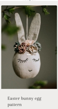 Efi Little Things - Elena Iliyasova - Easter Bunny Egg - Free
